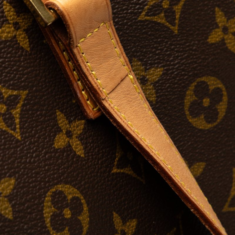 Brown Louis Vuitton Monogram Cabas Alto Tote Bag - Image 9