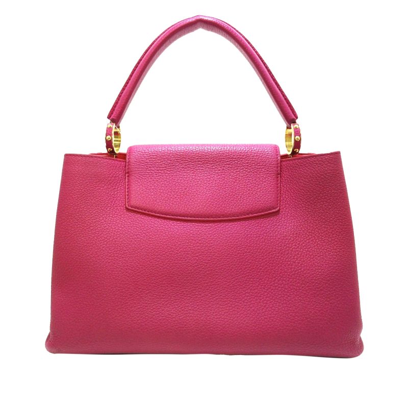 Louis Vuitton Capucines MM Pink Taurillon - Image 3