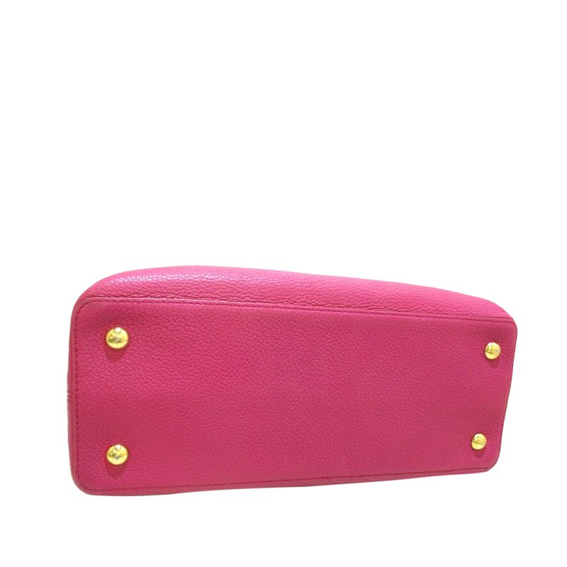 Louis Vuitton Capucines MM Pink Taurillon - Image 4