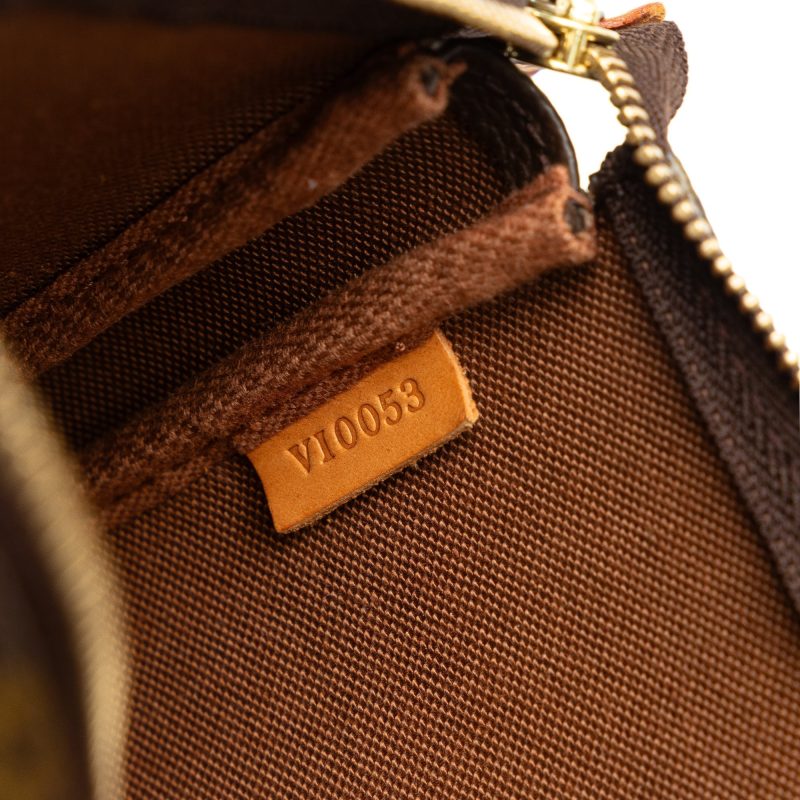 Brown Louis Vuitton Monogram Pochette Accessoires Shoulder Bag - Image 7