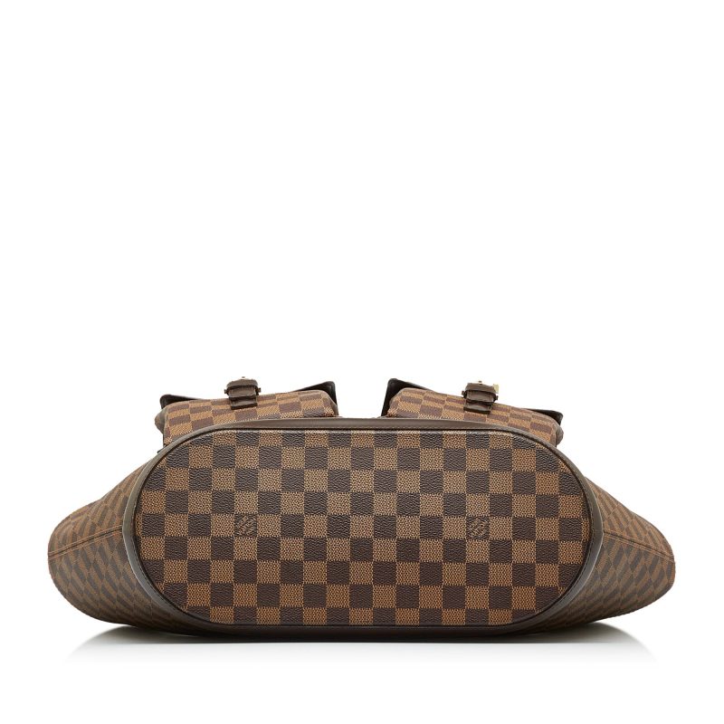 Brown Louis Vuitton Damier Ebene Manosque GM Tote Bag - Image 4