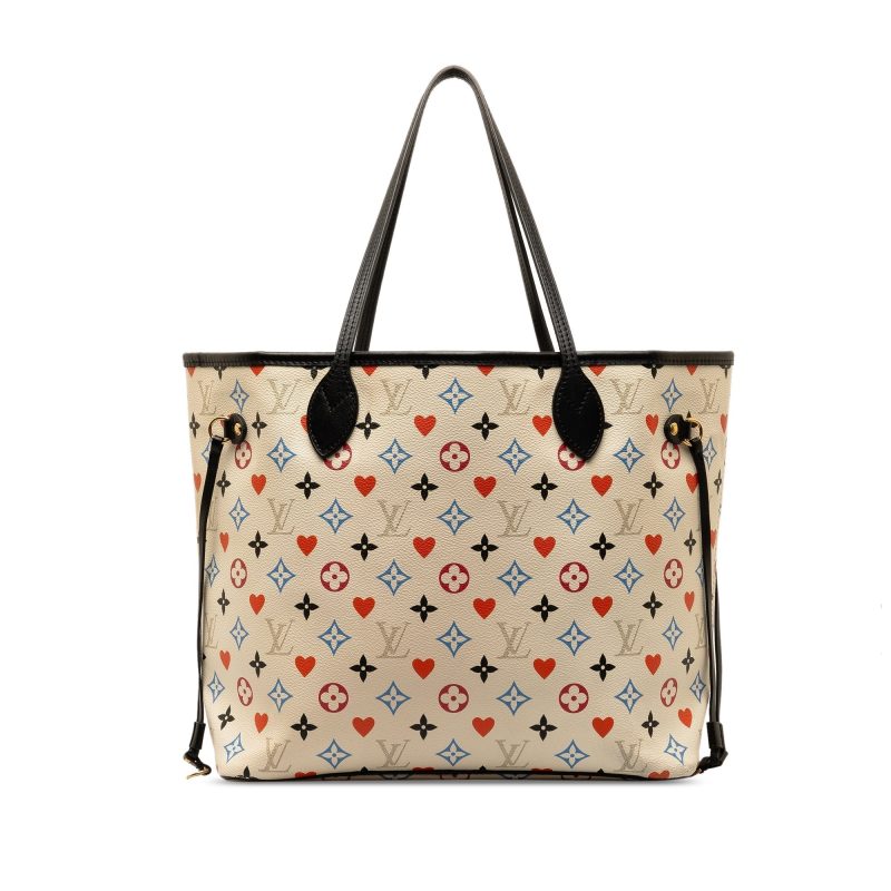 Beige Louis Vuitton Monogram Mahina Babylone Chain BB Satchel - Image 3