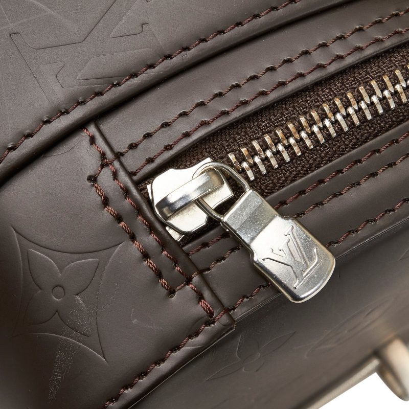Louis Vuitton Charly Black Monogram Glace - Image 9