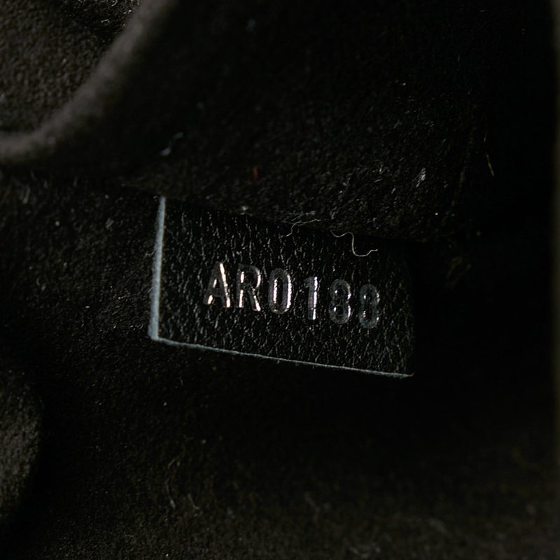 Black Louis Vuitton Opera Aegean Clutch - Image 7