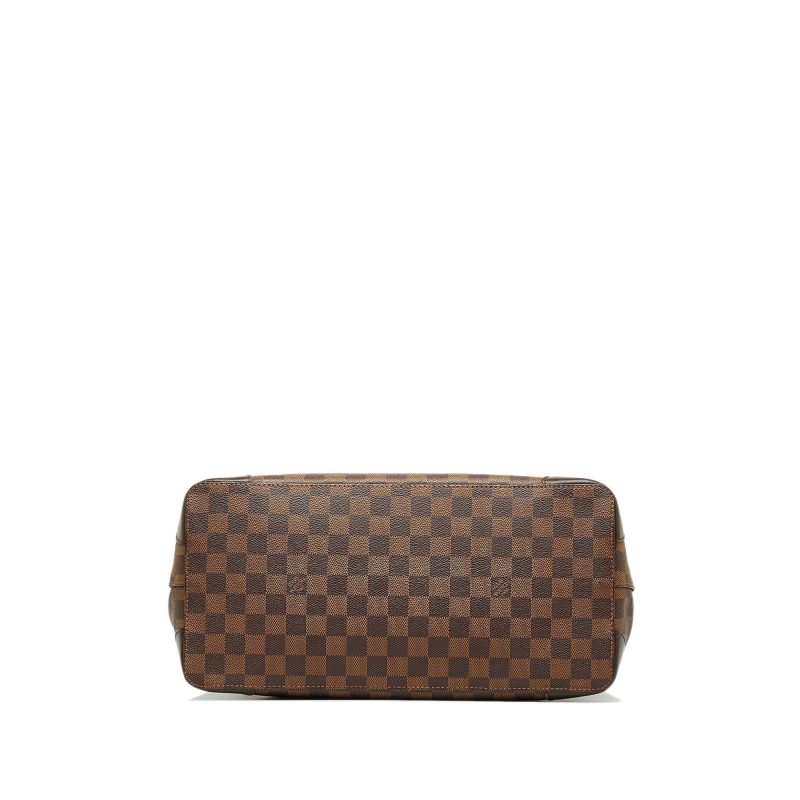 Brown Louis Vuitton Damier Ebene Hampstead PM Tote Bag - Image 4