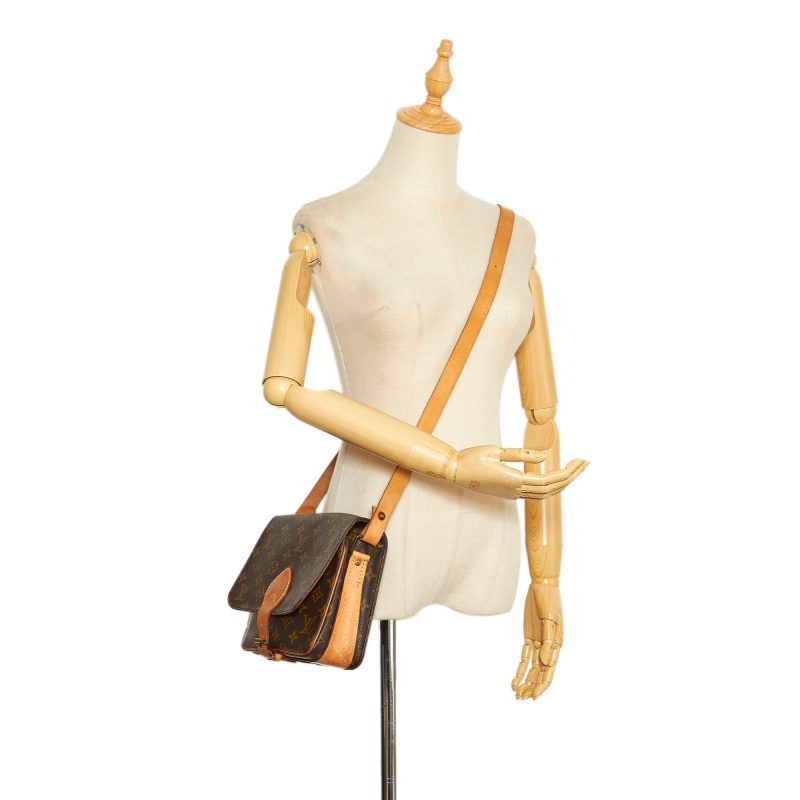 Louis Vuitton CartouchiereCanvas Shoulder Bag () - Image 7