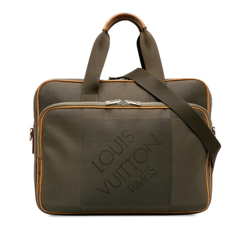 Brown Louis Vuitton Epi Figari MM Tote Bag