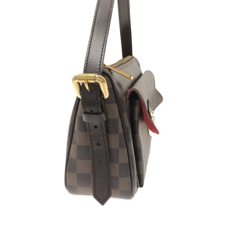 Brown Louis Vuitton Damier Ebene Reporter PM Crossbody Bag - Image 2