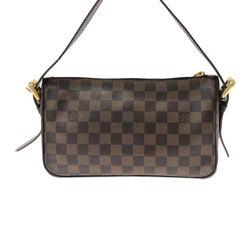 Brown Louis Vuitton Damier Ebene Reporter PM Crossbody Bag - Image 3
