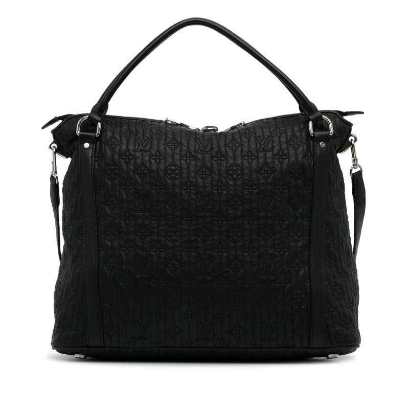 Black Louis Vuitton Monogram Antheia Ixia PM Satchel - Image 4