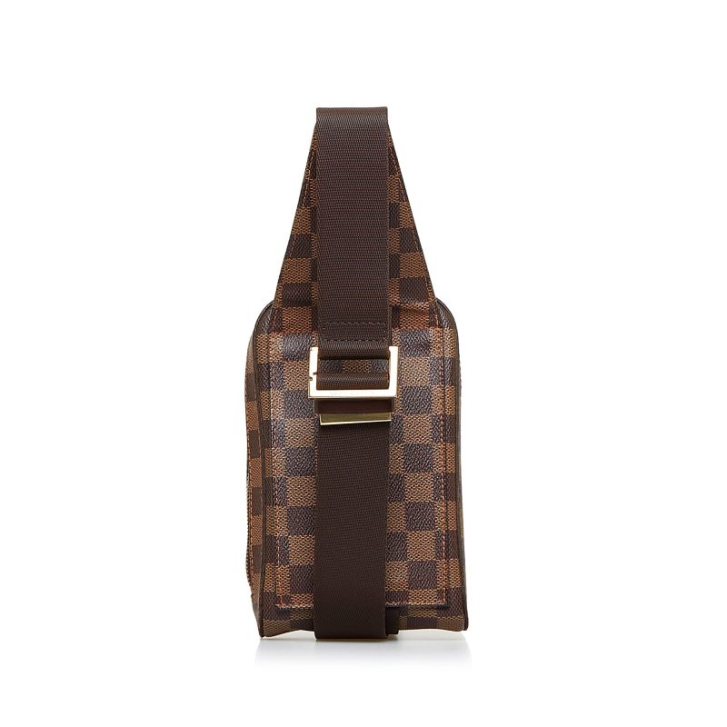 Brown Louis Vuitton Damier Ebene Geronimos Crossbody Bag - Image 3