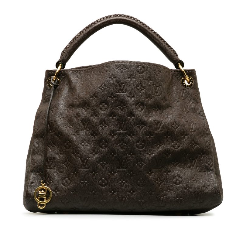 Brown Louis Vuitton Monogram Deauville Handbag