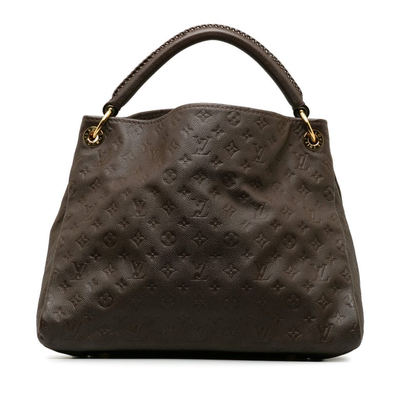 Brown Louis Vuitton Monogram Deauville Handbag - Image 3