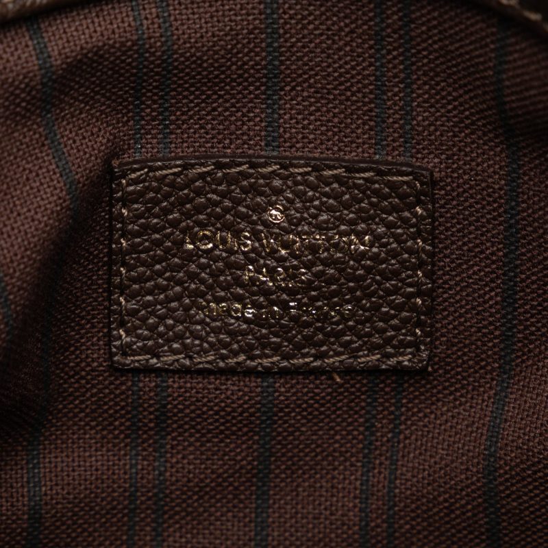 Brown Louis Vuitton Monogram Deauville Handbag - Image 6