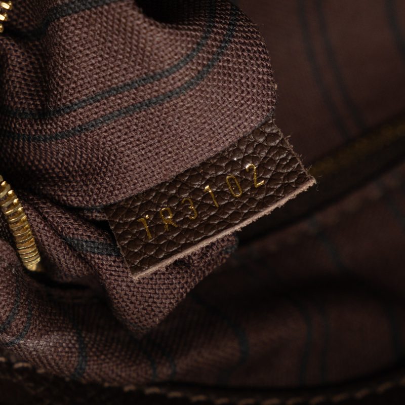 Brown Louis Vuitton Monogram Deauville Handbag - Image 7