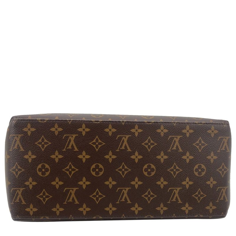 LOUIS VUITTON Grand Palais Monogram Canvas Shoulder Bag Brown - Image 6