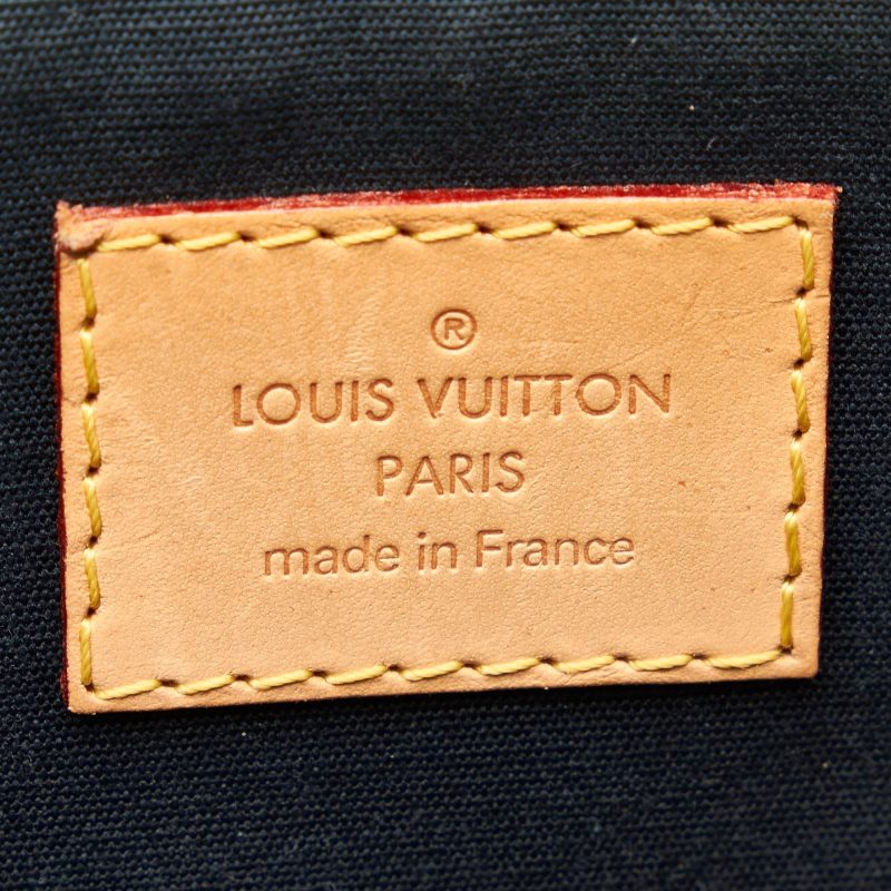 Louis Vuitton Bellevue PM Red Monogram Vernis - Image 6
