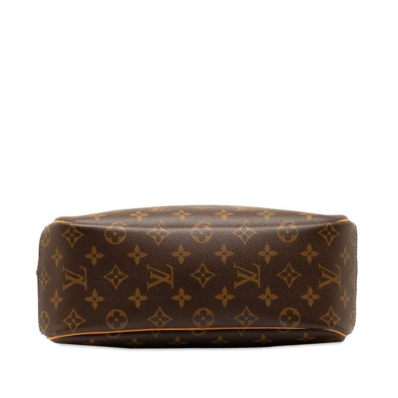 Brown Louis Vuitton Monogram Trouville Handbag - Image 4