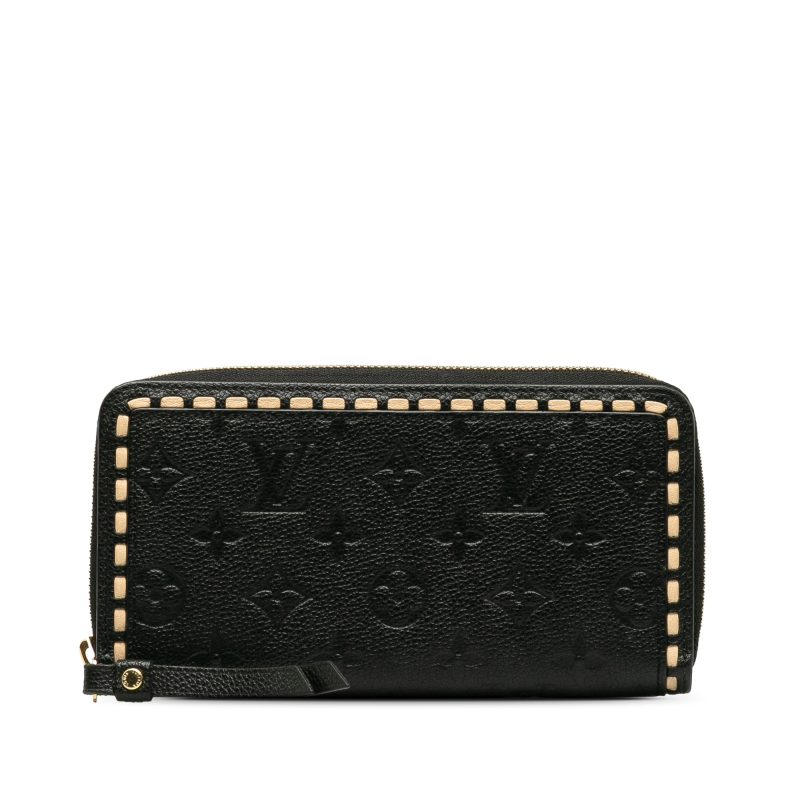 Black Louis Vuitton Monogram Mahina Selene PM Satchel
