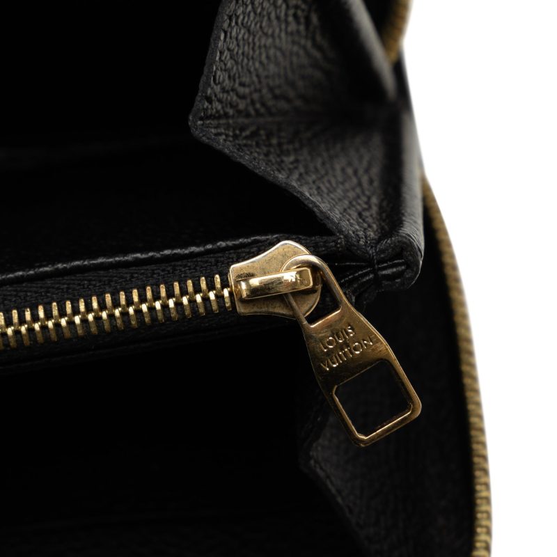 Black Louis Vuitton Monogram Mahina Selene PM Satchel - Image 10
