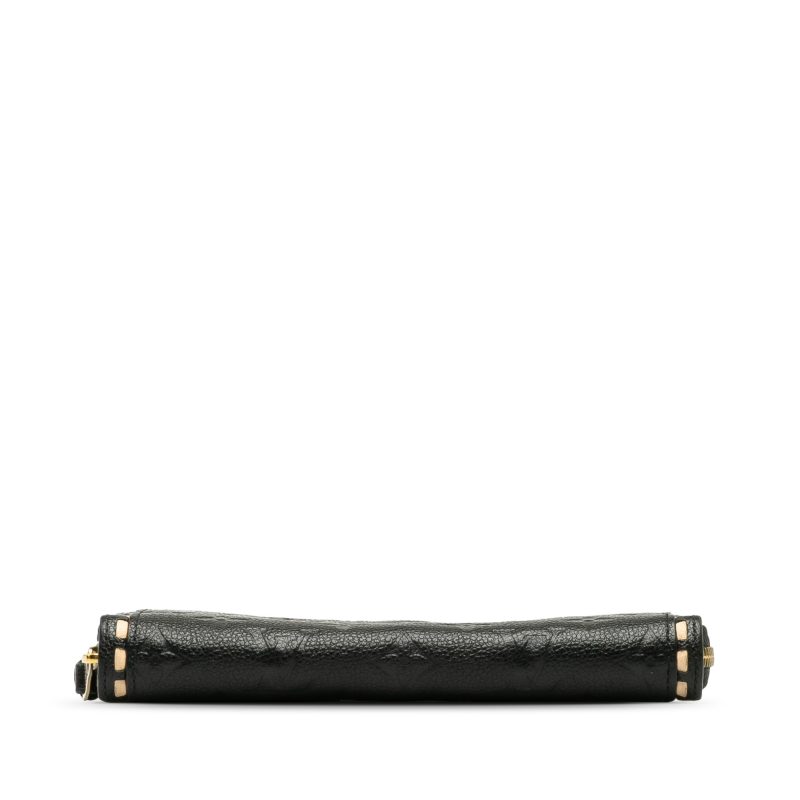 Black Louis Vuitton Monogram Mahina Selene PM Satchel - Image 4