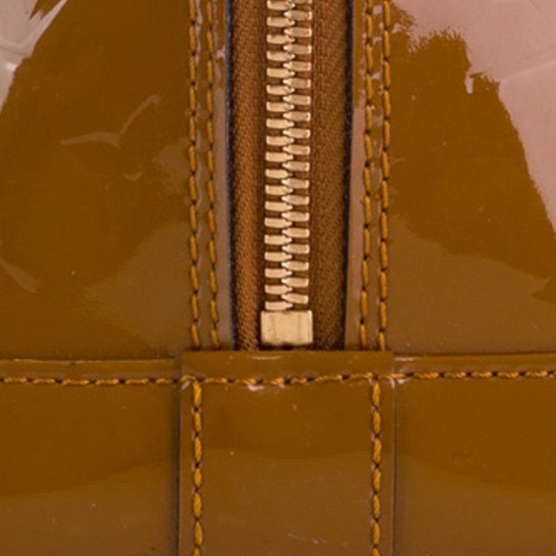 Louis Vuitton Alma PM Citron Yellow Epi - Image 12