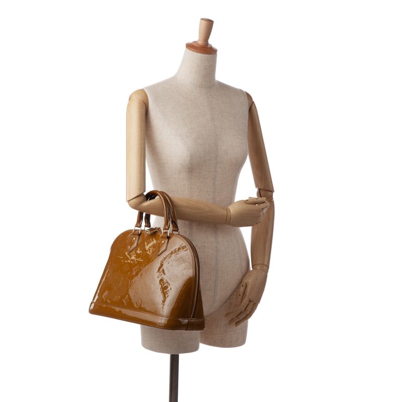 Louis Vuitton Alma PM Citron Yellow Epi - Image 13