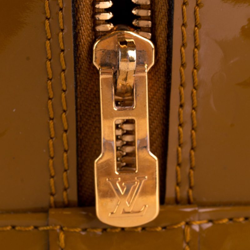 Louis Vuitton Alma PM Citron Yellow Epi - Image 9