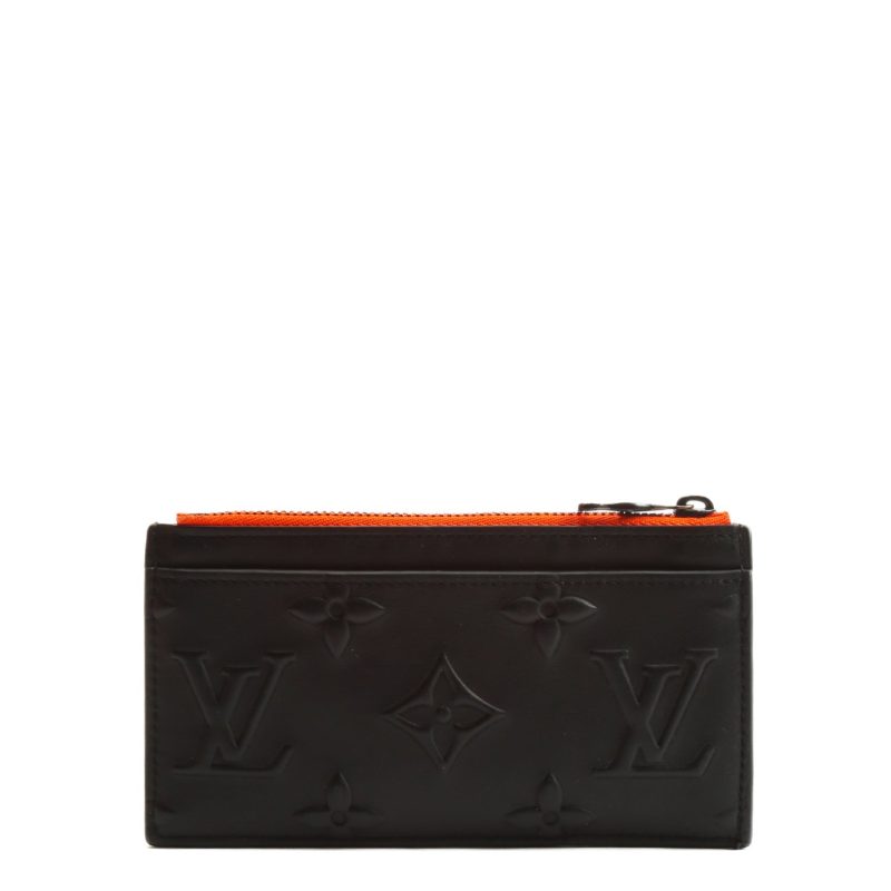 Louis Vuitton Coin Card Holder Taiga Leather