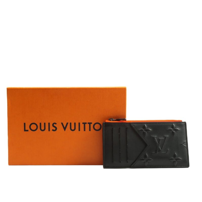 Louis Vuitton Coin Card Holder Taiga Leather - Image 4