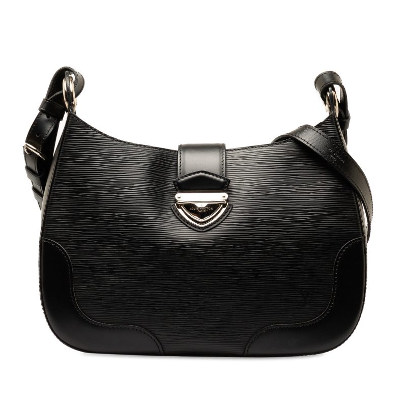 Black Louis Vuitton Epi Neo Monceau Satchel