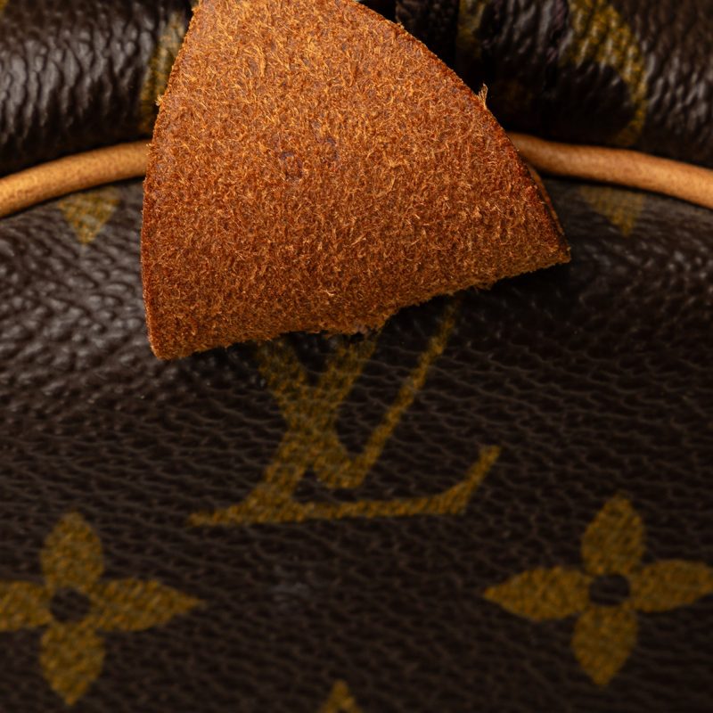 Brown Louis Vuitton Monogram Keepall 55 Travel Bag - Image 6