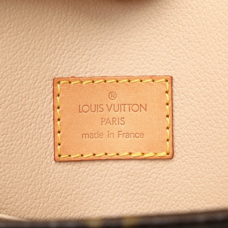 Brown Louis Vuitton Monogram Sac Plat Tote Bag - Image 6