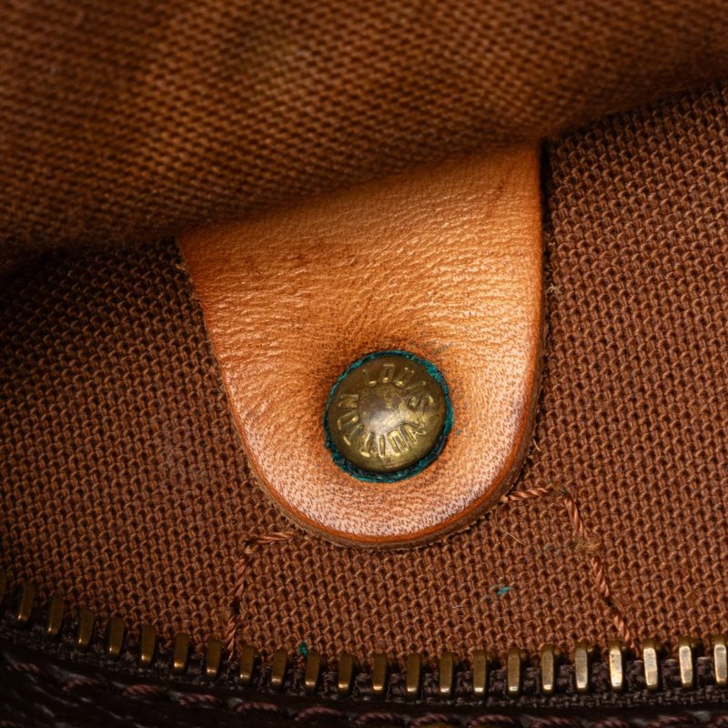Brown Louis Vuitton Monogram Speedy 25 Boston Bag - Image 8