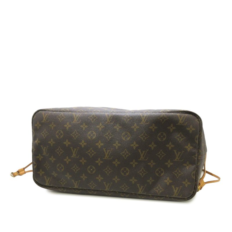 Brown Louis Vuitton Monogram Montsouris GM Backpack - Image 4