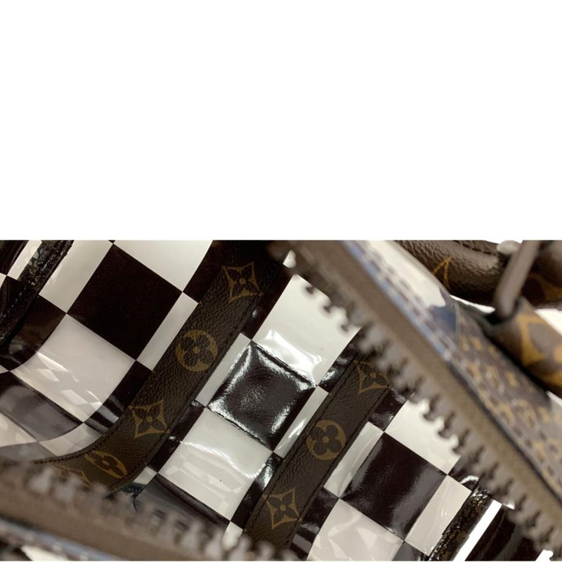LOUIS VUITTON Chess Messenger Blue N40706 Damier・Denim 3D Cotton - Image 11