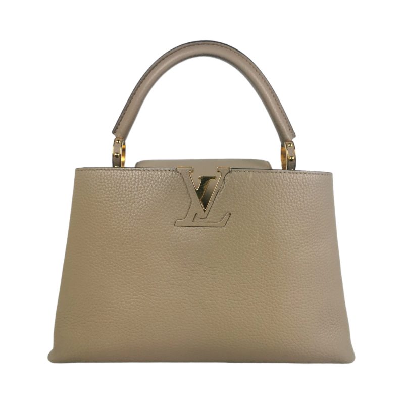 Louis Vuitton Capucines MM Noir Python Leather Trim - Image 3