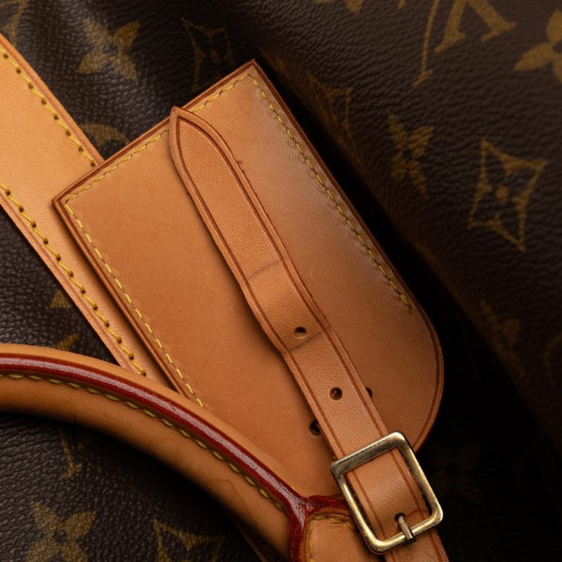 Brown Louis Vuitton Monogram Keepall 50 Travel Bag - Image 12