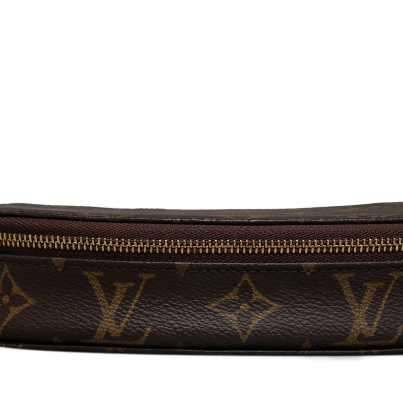 Brown Louis Vuitton Monogram Montsouris MM Backpack - Image 13
