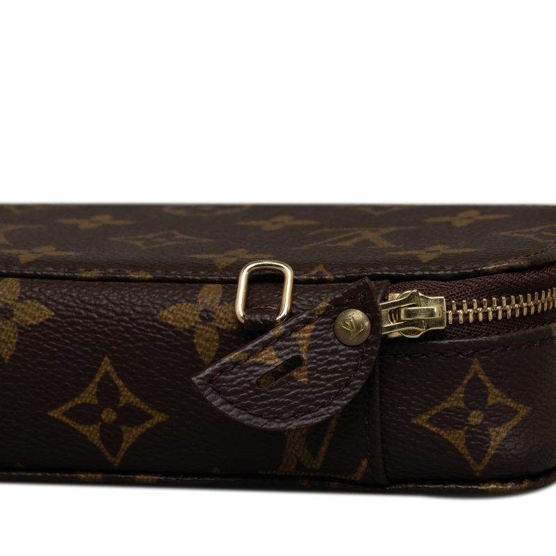 Brown Louis Vuitton Monogram Montsouris MM Backpack - Image 14