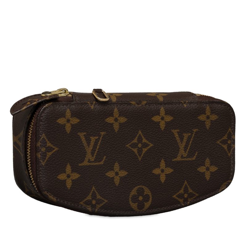Brown Louis Vuitton Monogram Montsouris MM Backpack - Image 2