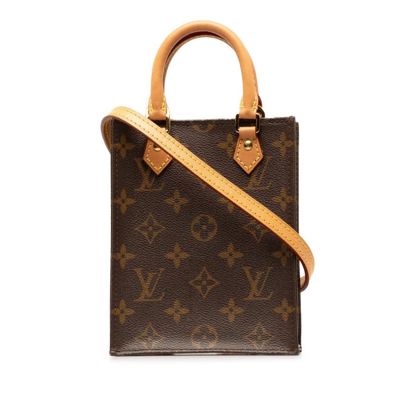 Brown Louis Vuitton Monogram Phenix PM Satchel