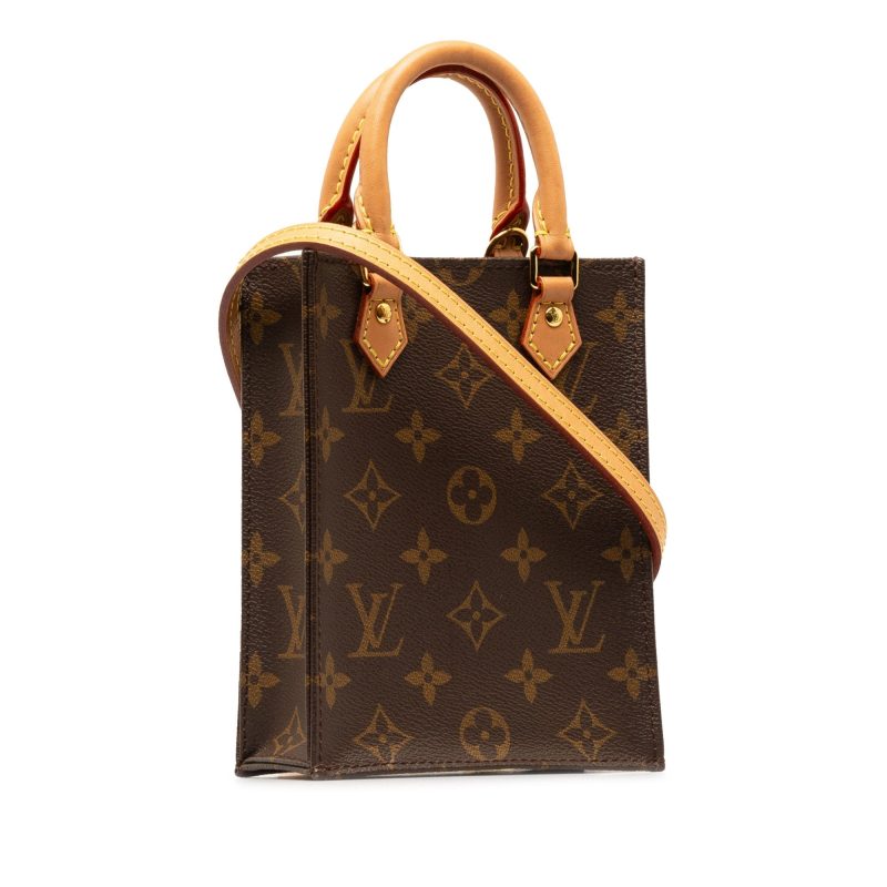 Brown Louis Vuitton Monogram Phenix PM Satchel - Image 2