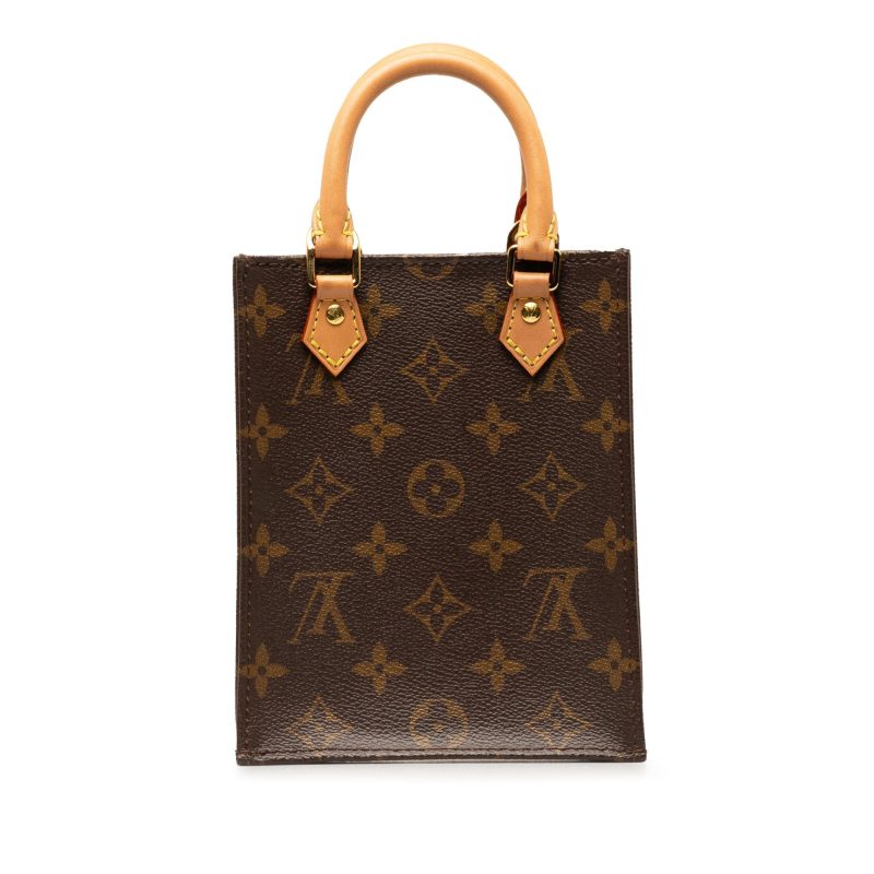 Brown Louis Vuitton Monogram Phenix PM Satchel - Image 3