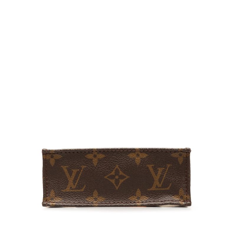 Brown Louis Vuitton Monogram Phenix PM Satchel - Image 4