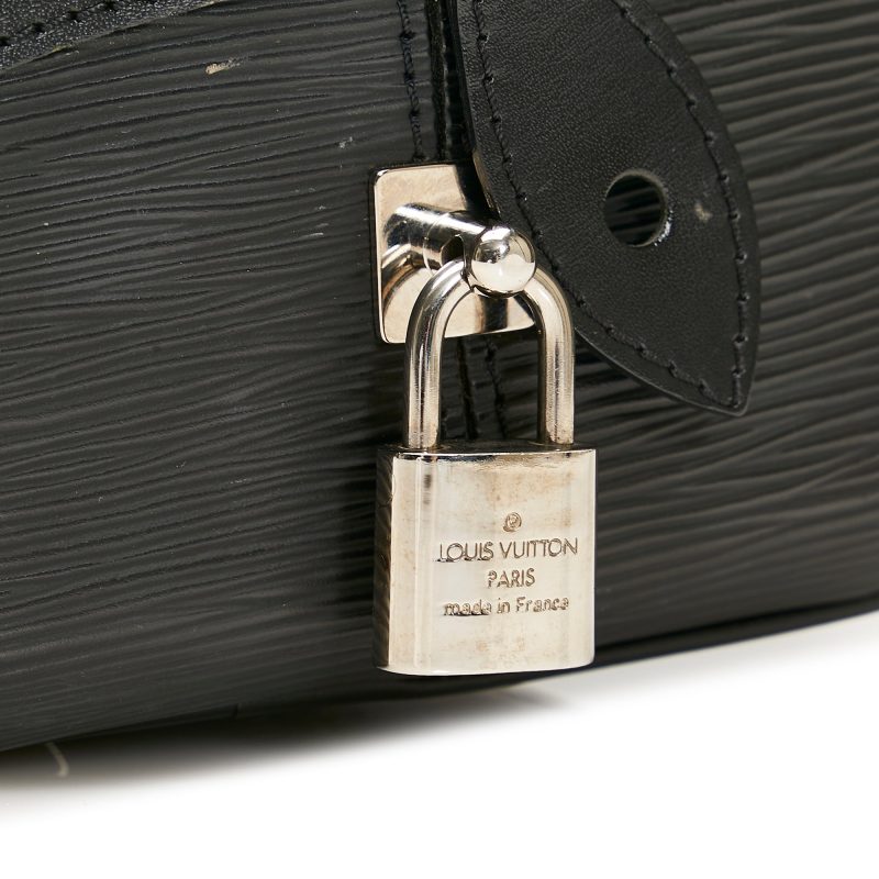 Louis Vuitton Bowling Montaigne GM Black Epi - Image 10