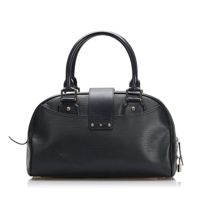 Louis Vuitton Bowling Montaigne GM Black Epi - Image 3