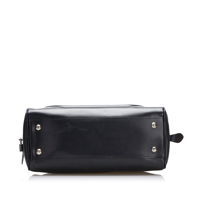 Louis Vuitton Bowling Montaigne GM Black Epi - Image 4