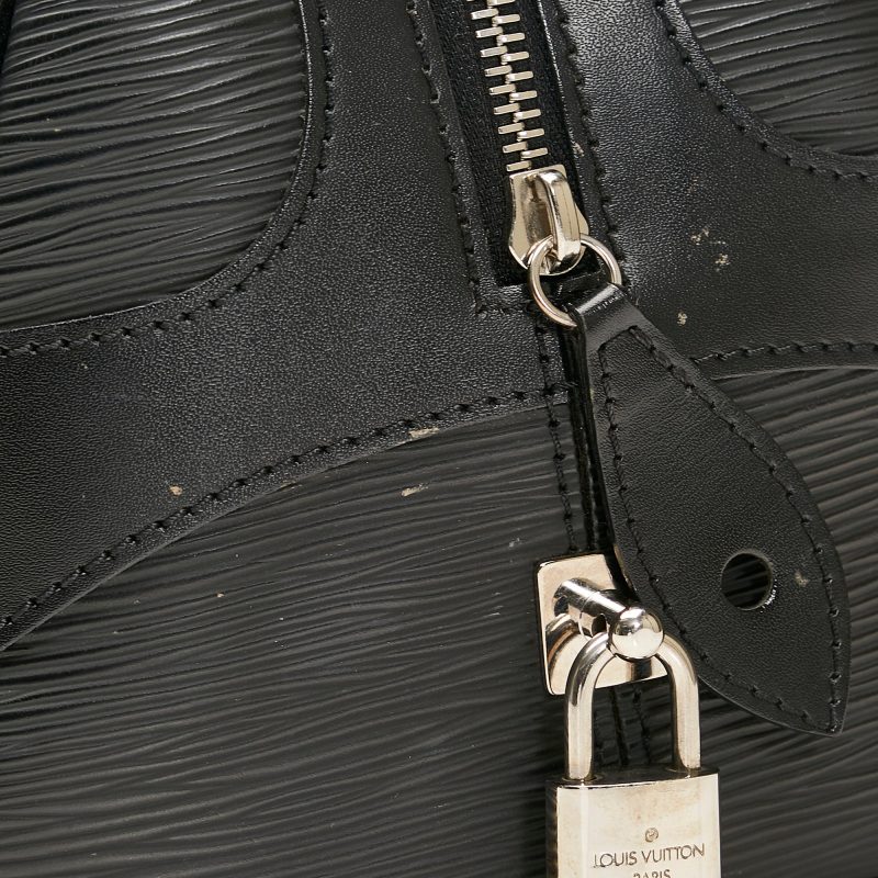 Louis Vuitton Bowling Montaigne GM Black Epi - Image 7