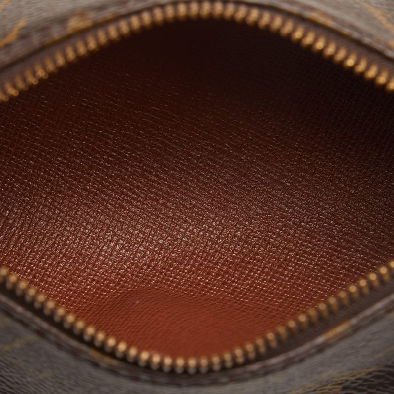 Brown Louis Vuitton Monogram Patch Mini Pochette Accessoires Baguette - Image 6